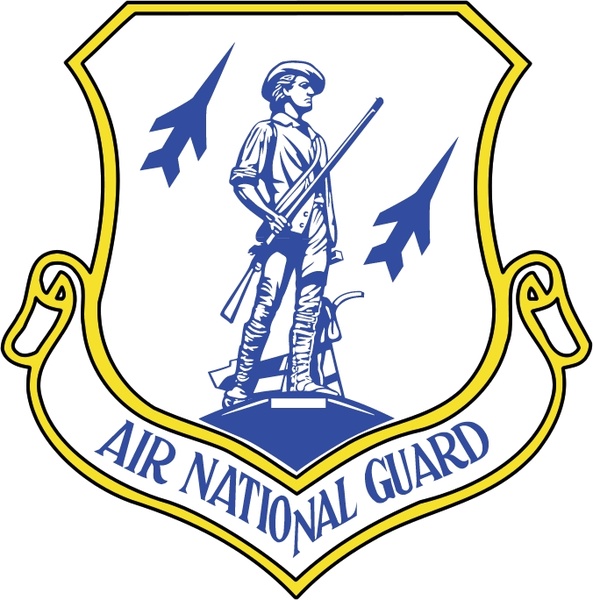 Air national guard Free vector in Encapsulated PostScript eps ( .eps ) vector illustration graphic art design format, Open office drawing svg ( .svg ) vector illustration graphic art design format format