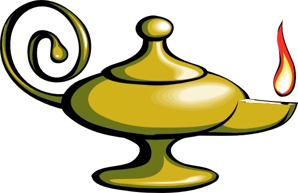 Aladin Lamp clip art