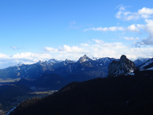 alpine alpine panorama tegelberg