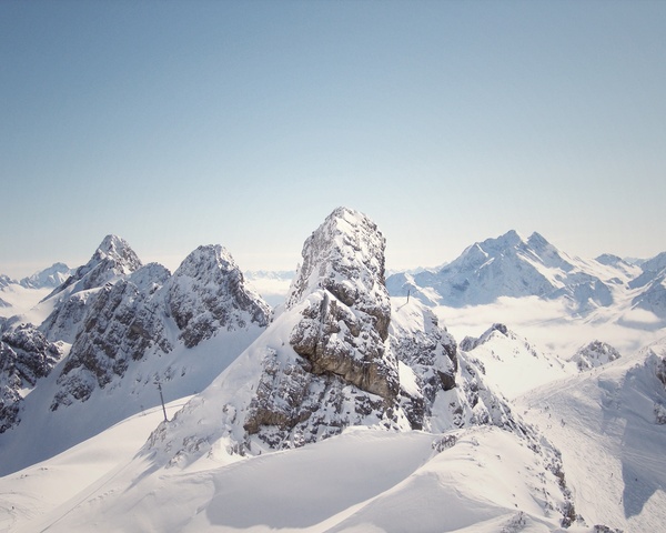 alpine alps altitude cold frost frozen glacier high