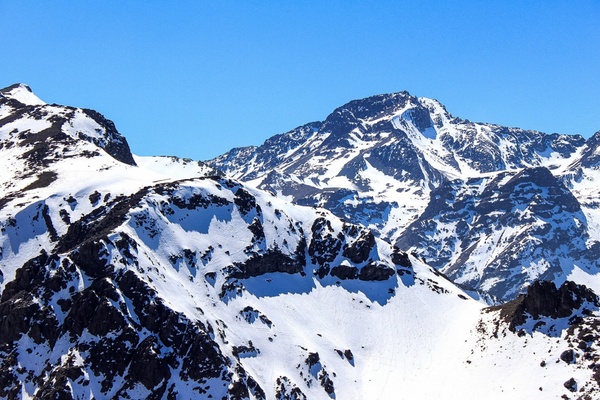 alpine altitude climbing cold glacier high hiking