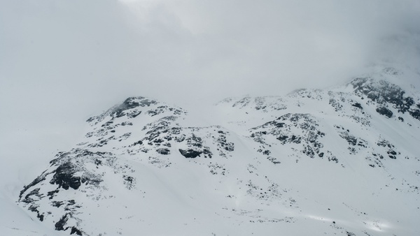 alpine clean clear cold frozen glacier high hill