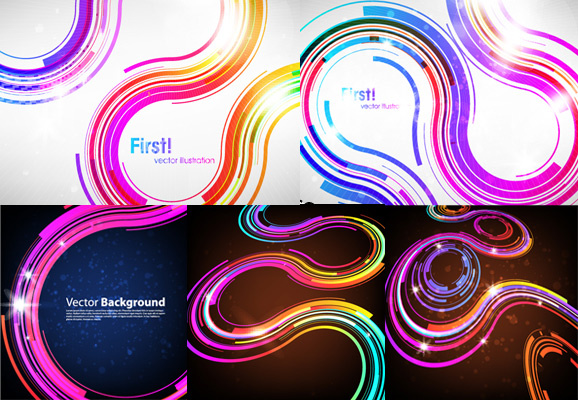 ambilight background vector 