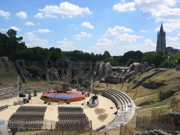 amphitheater theater stage