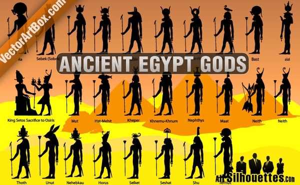 Ancient Egypt Gods 