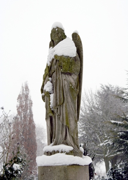 angel snow cemetery
