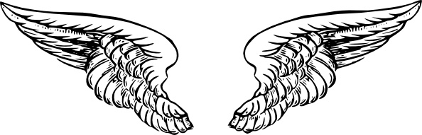 Angel Wings clip art