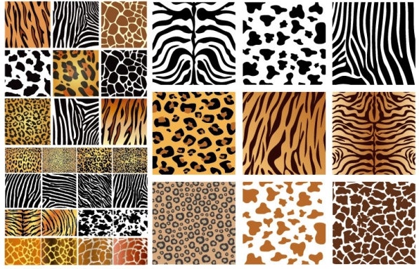 animal skin texture vector background