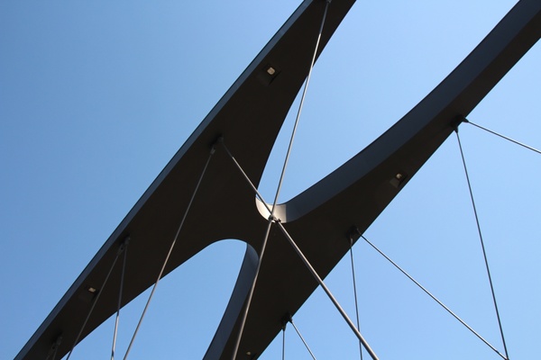antenna architecture bridge building business city