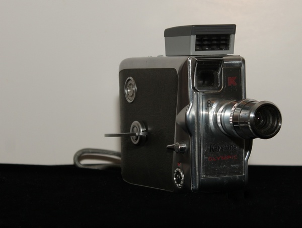antique camera front