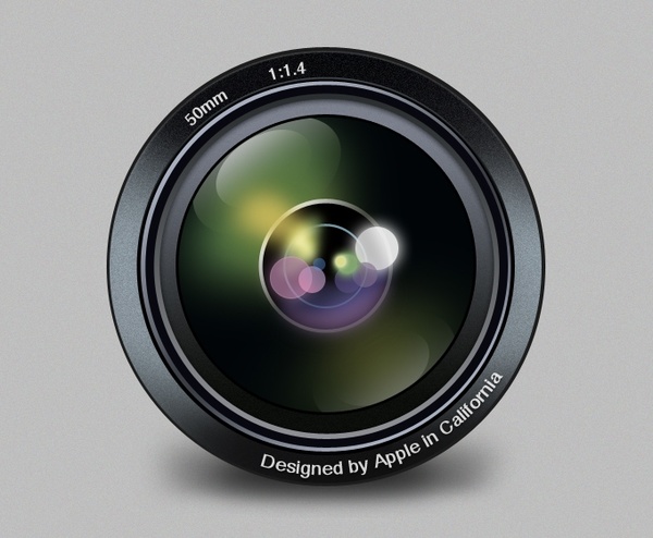 Aperture Replacement Icon PSD