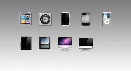 Apple Devices icons pack