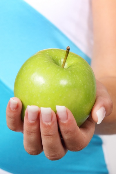 apple diet finger