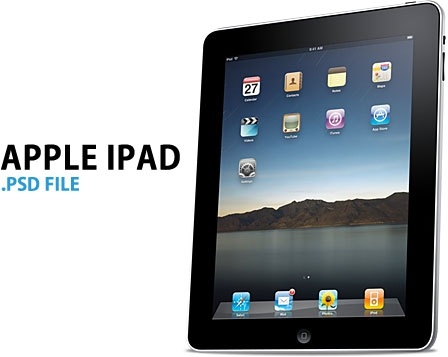 Apple iPad PSD
