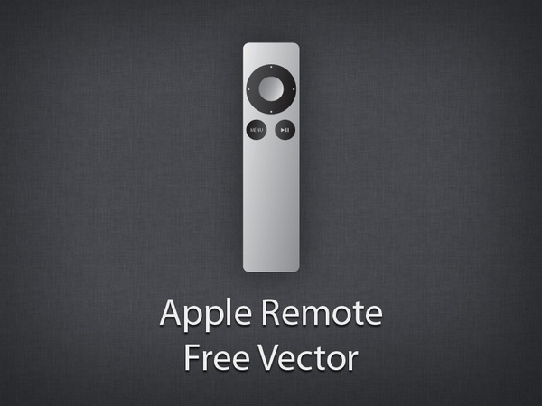 Apple Remote Vector