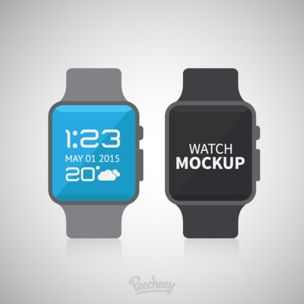 apple smart watch mock up