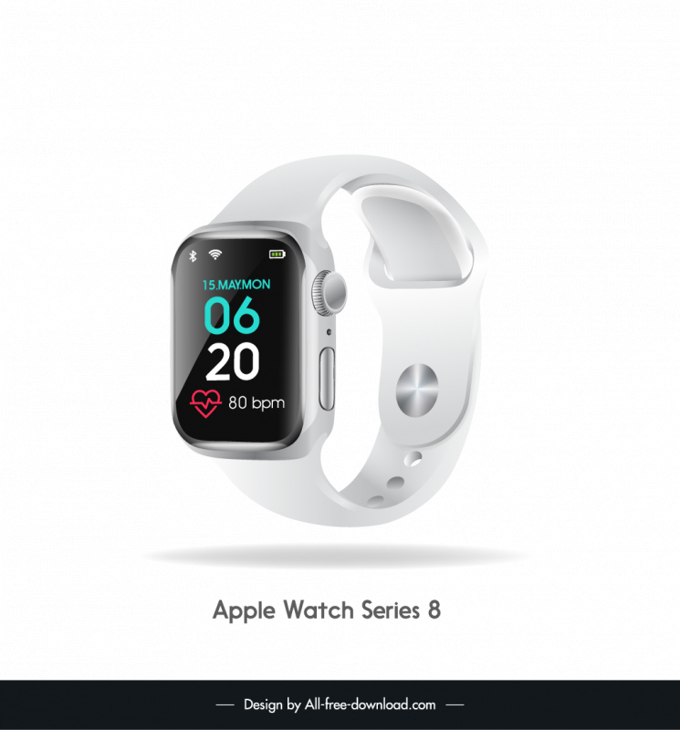 apple watch series 8 design elements modern 3d elegance 