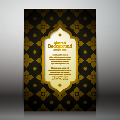 arabic style background vector
