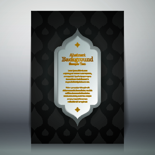 arabic style background vector