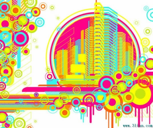 architecture and pattern vector