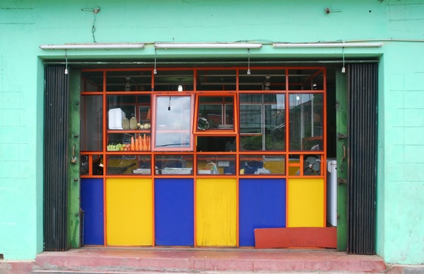 architecture building city color colour door facade