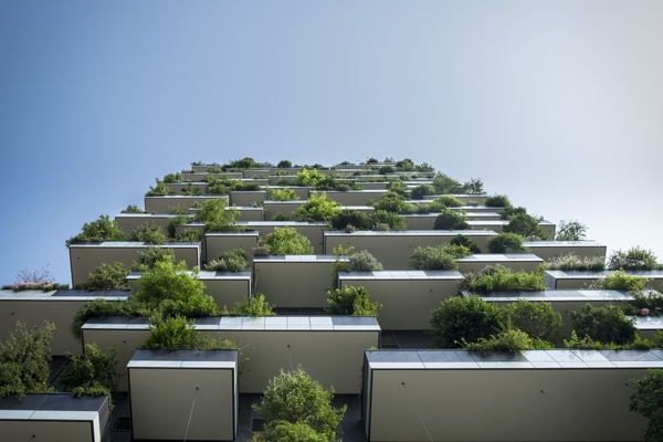 architecture building city daytime dwelling forest 