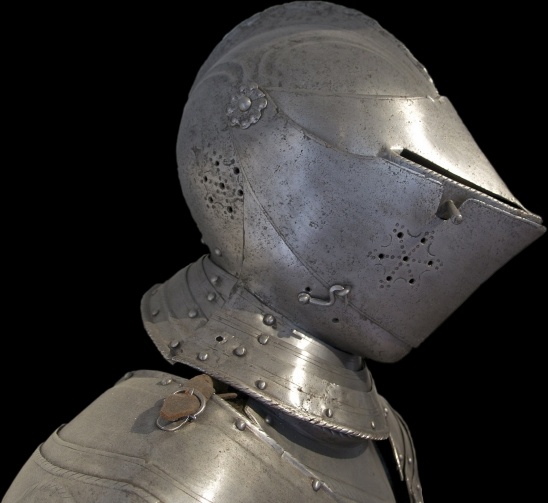 armor metal helmet