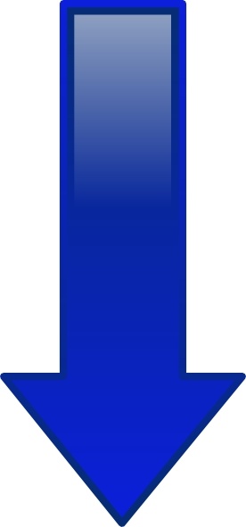 Arrow-down-blue clip art