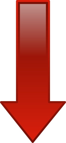 Arrow-down-red clip art