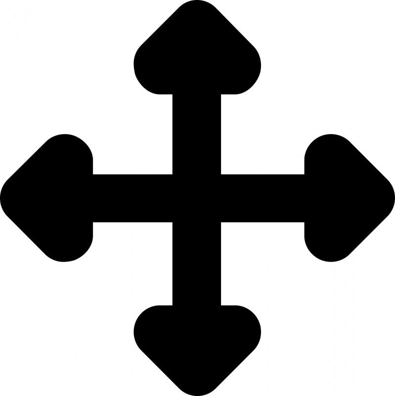 arrows alt flat silhouette logotype