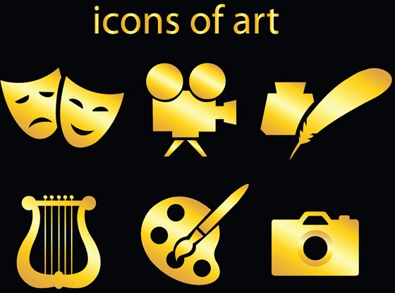 art icon vector vector 