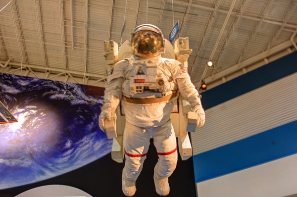 astronaut model in houston texas
