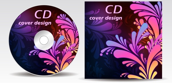 attached cdrom disc case 02 vector