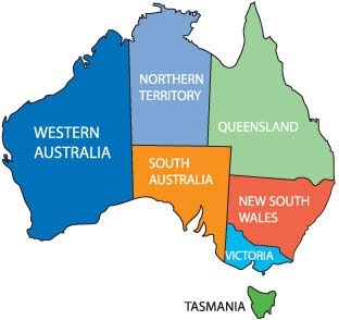 Australia map