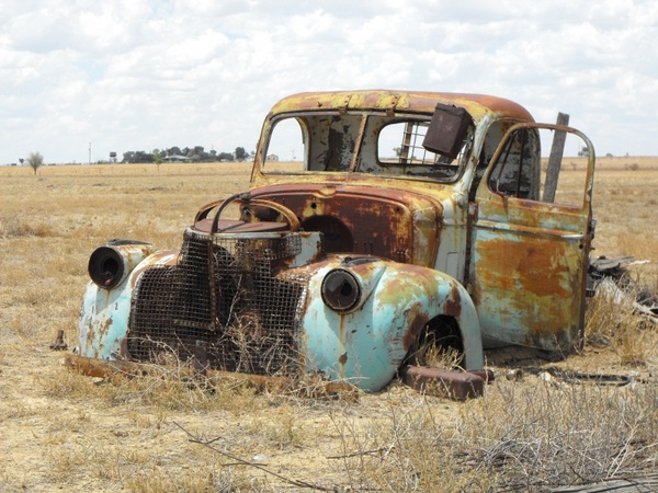 australia old utility old car