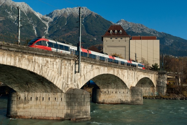 austria bridge train