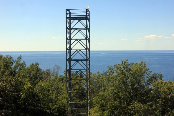 automatic tower at rock island state park wisconsin 
