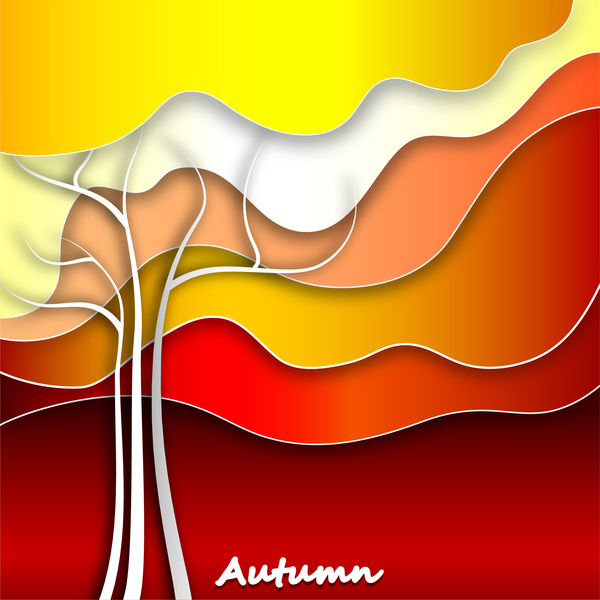 autumn tree concept