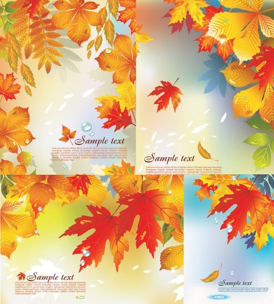autumn vector background