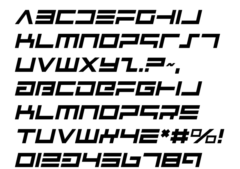 typable avengers font