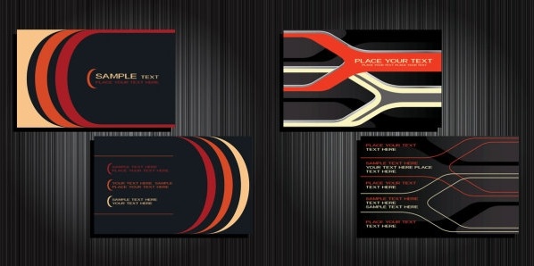 background 2 vector business cards