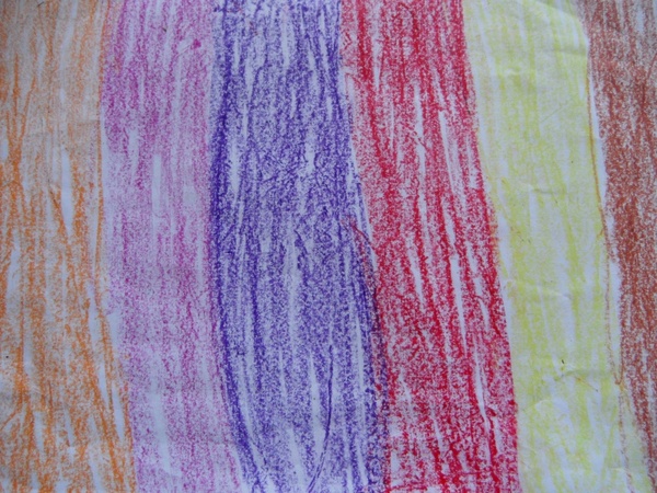 background children drawing stripes