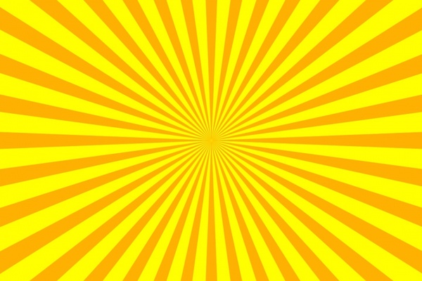 background yellow rays