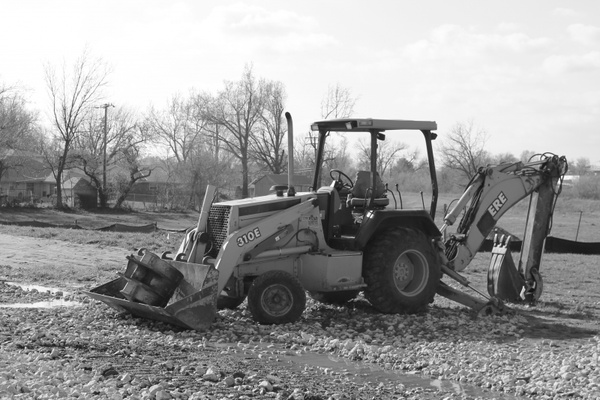 backhoe excavator construction equipment
