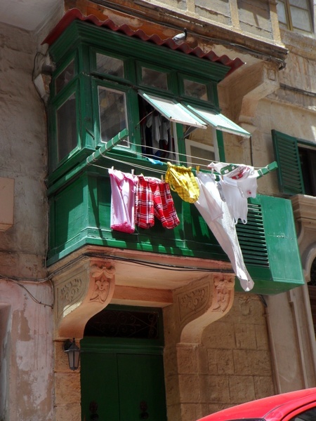 balcony laundry mediterranean