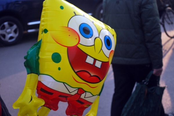 balloon sponge bob