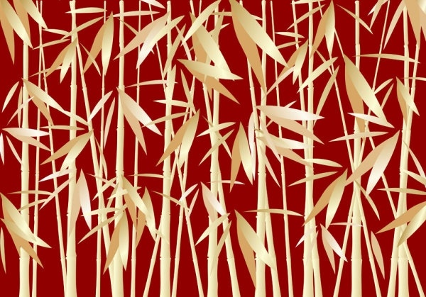 bamboo background 05 vector