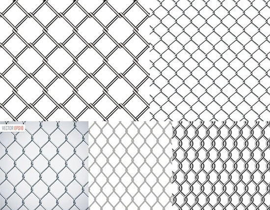 barbed wire backgrounds modern flat seamless symmetric sketch