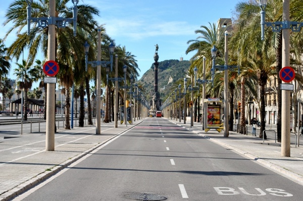 barcelona holiday road