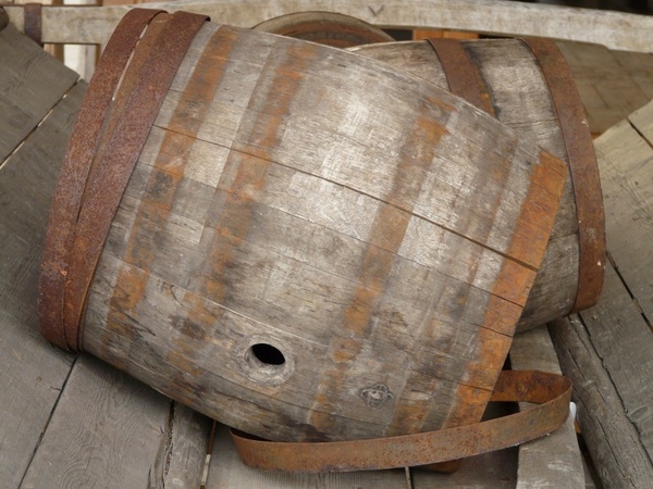 barrel wooden barrels wood